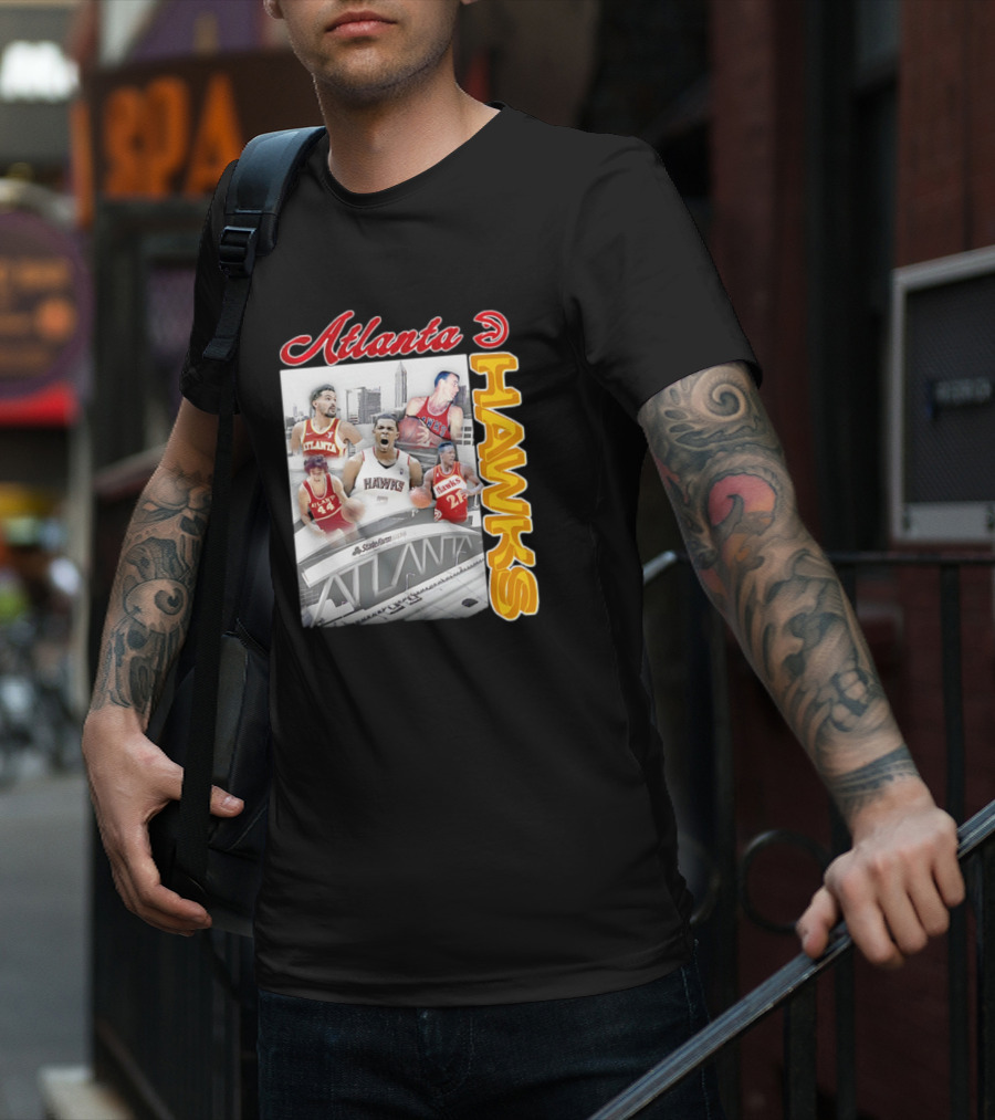 Atlanta Hawks State Farm Arena Basketball Players T-Shirt