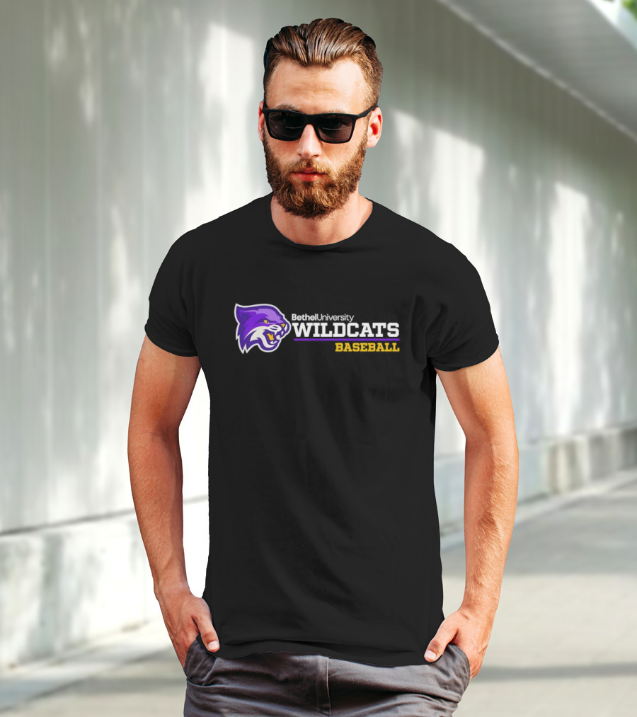 Bethel University Wildcats Baseball T-Shirt