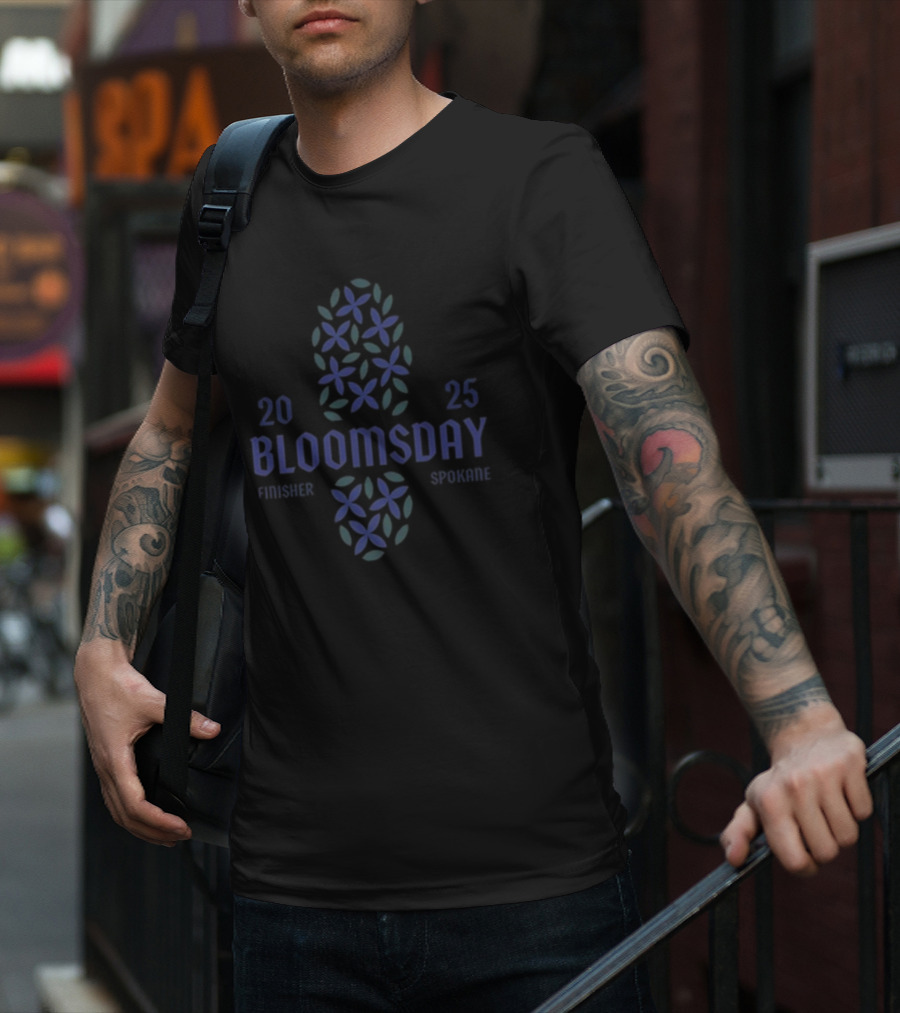 Bloomsday 2025 Finisher Spokane T-Shirt