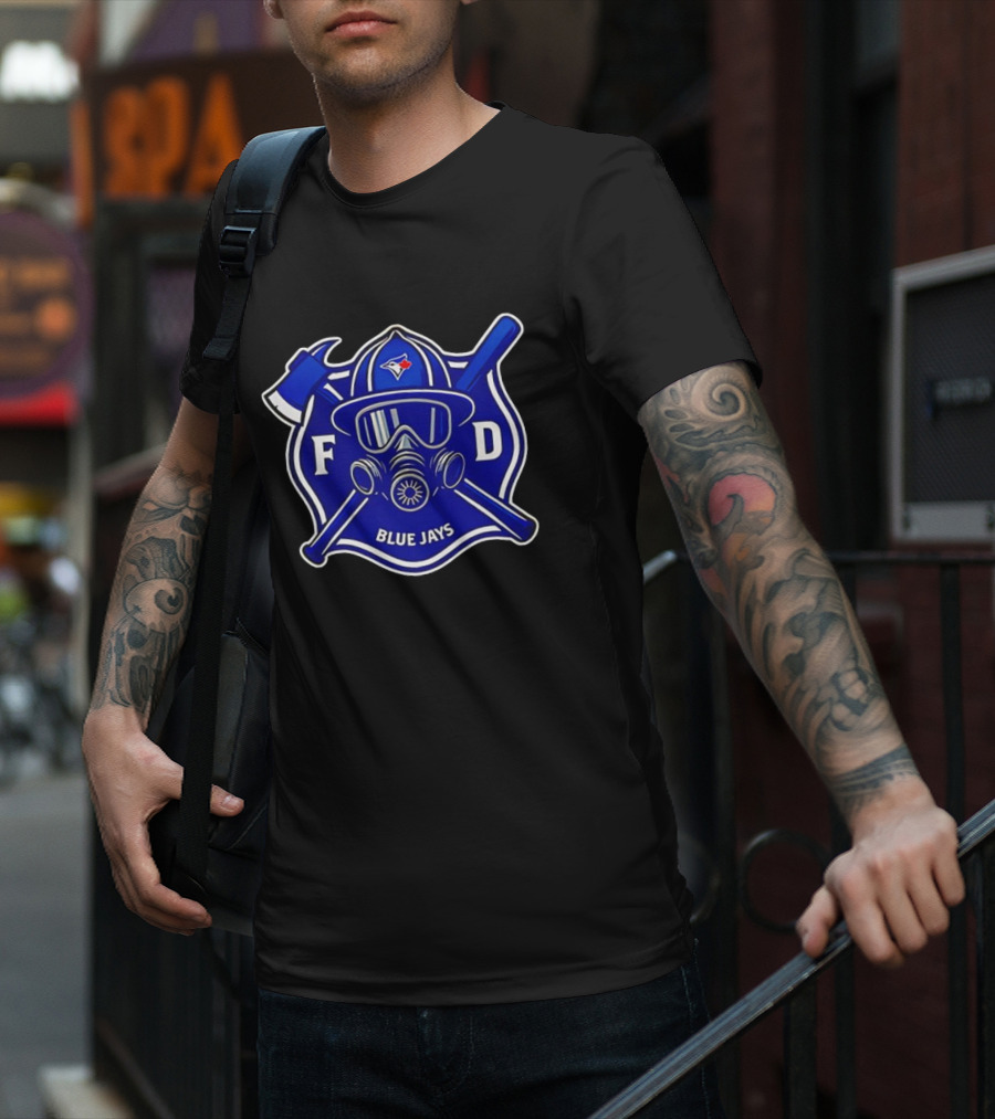 Blue Jays FD Firefighter Appreciation Night 2025 T-Shirt