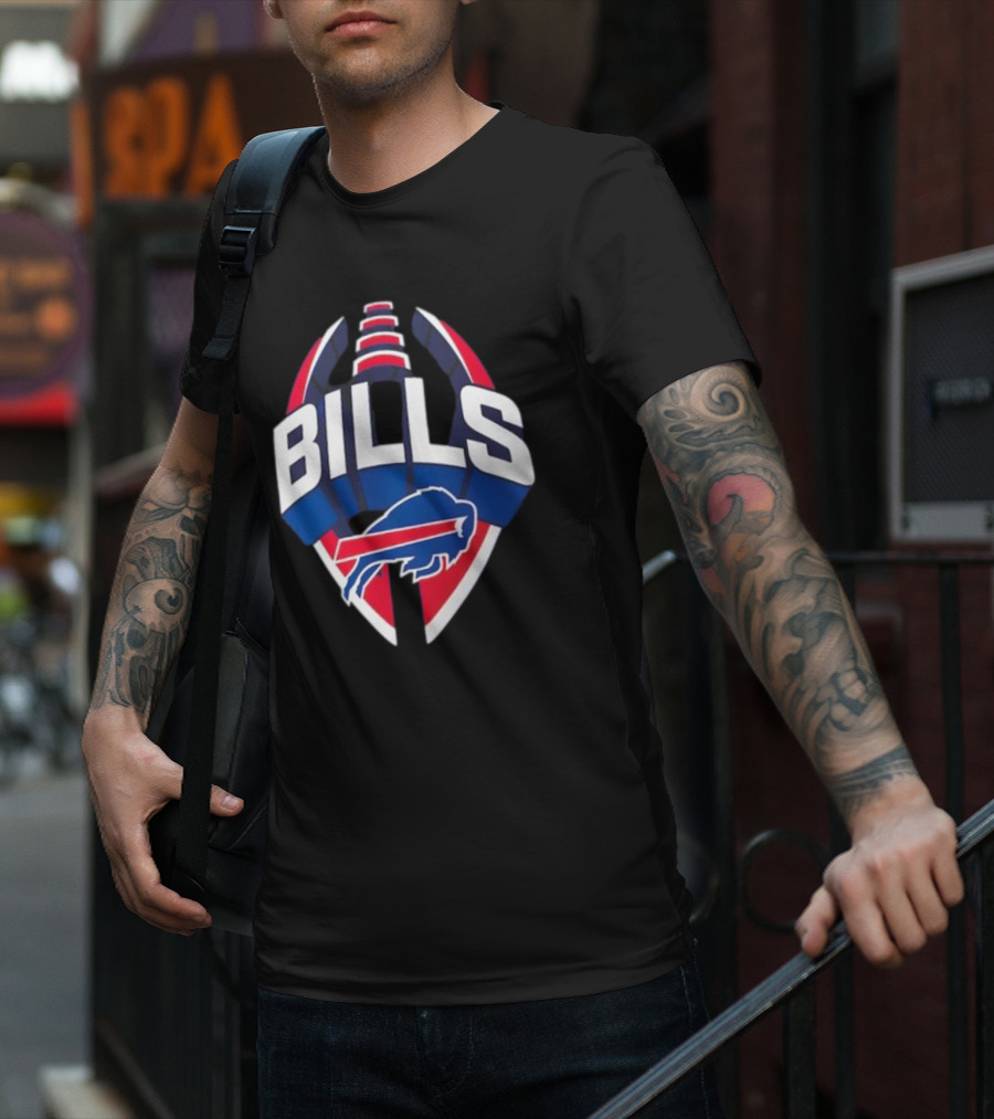 Buffalo Bills Legend Icon Performance Football Team Buffalo Symbol T-Shirt