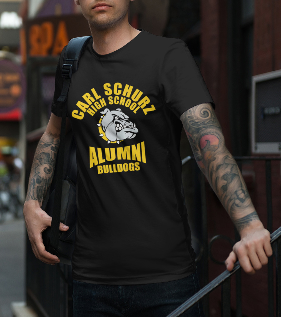 Carl Schurz High School Alumni Bulldogs T-Shirt
