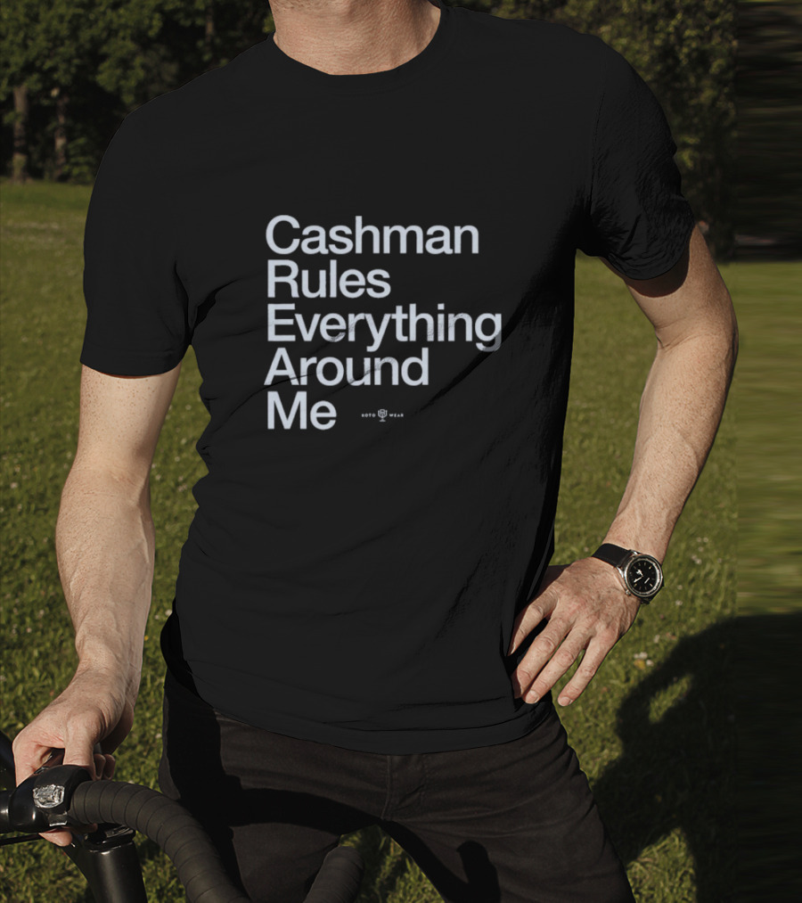 Cashman Rules Everything Around Me Trophy Symbol T-Shirt