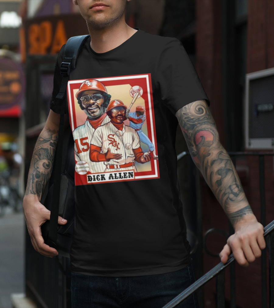 Dick Allen Chicago White Sox AL MVP 1972 Vintage Baseball Legend T-Shirt