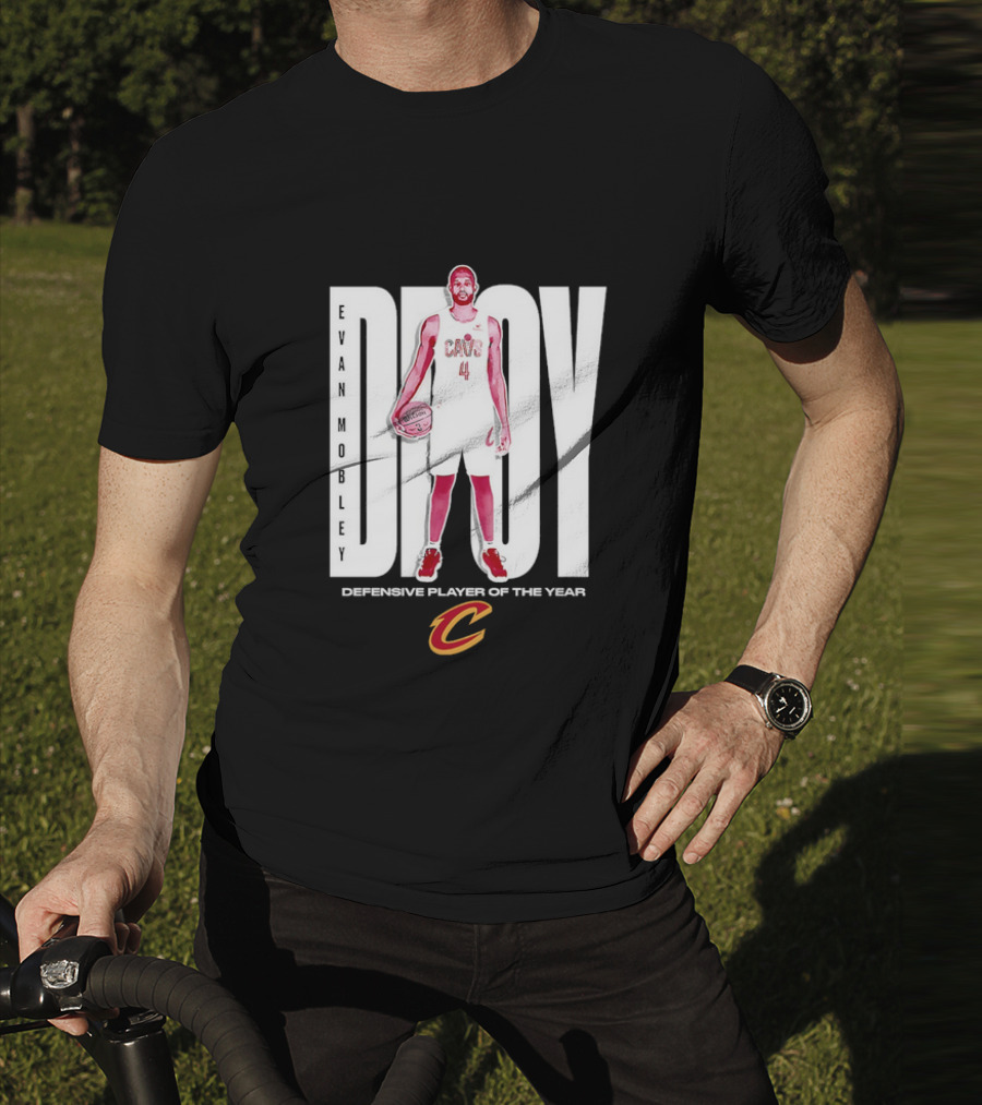 Cleveland Cavaliers Evan Mobley DPOY Defensive Player Of The Year 4 Cavs T-Shirt