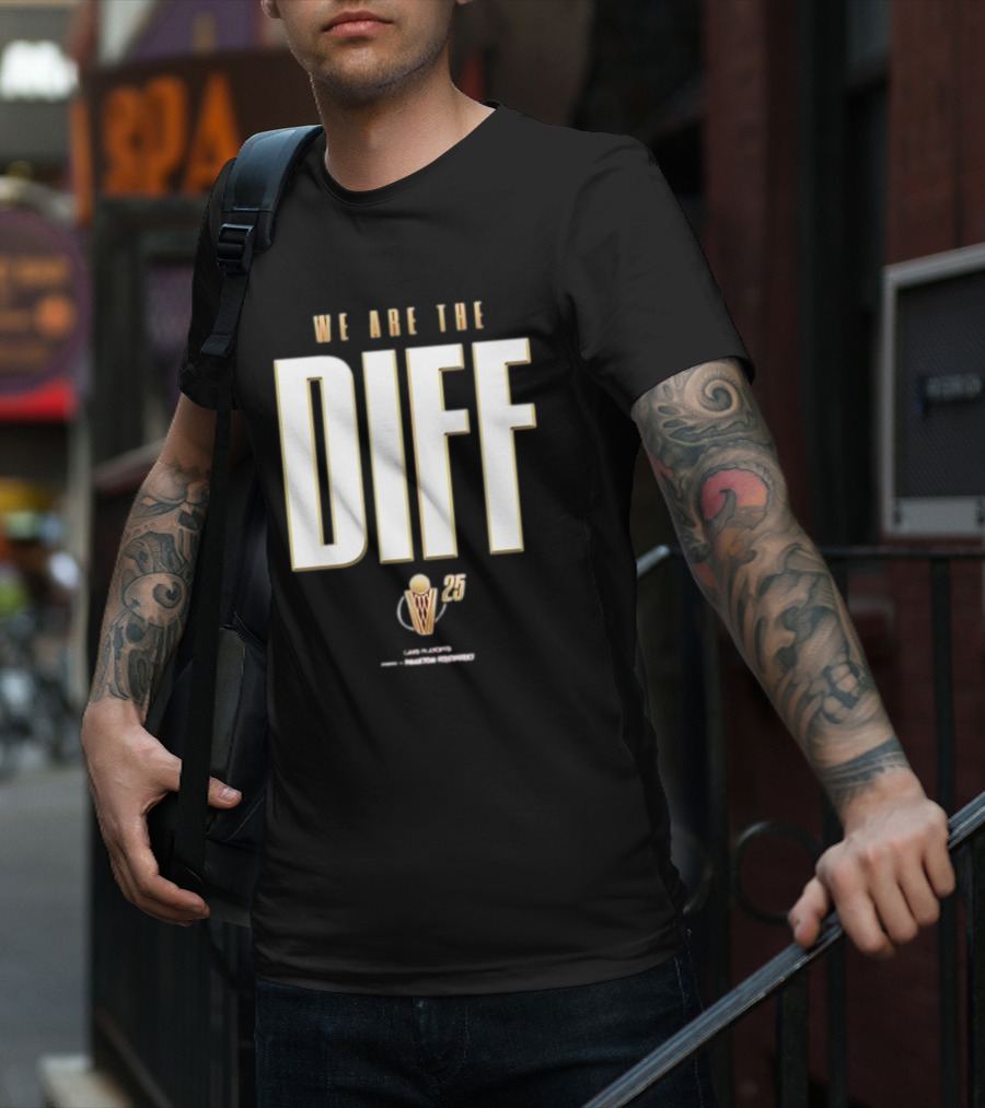 Cleveland Cavaliers We Are The Diff NBA 75 Trophy Logo T-Shirt