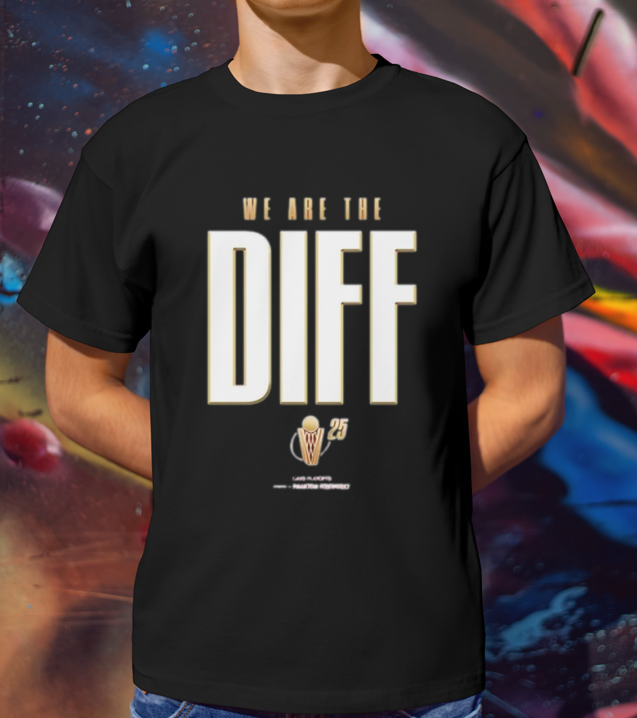 Cleveland Cavaliers We Are The Diff NBA 75 Trophy Logo T-Shirt