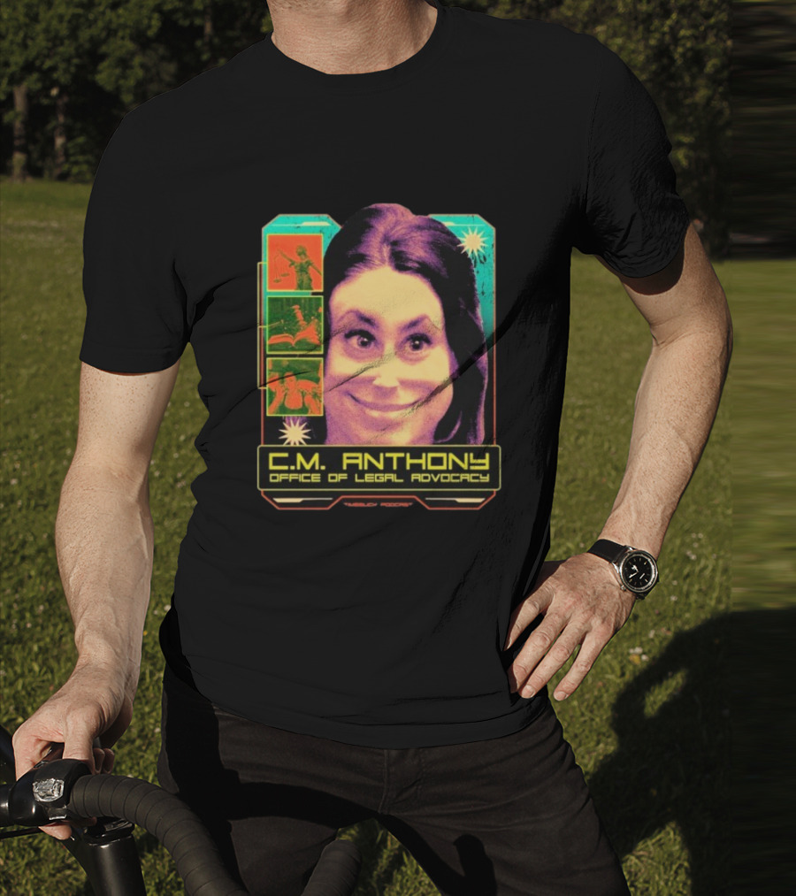 C.M. Anthony Office Of Legal Advocacy Retro Pop Art Style T-Shirt