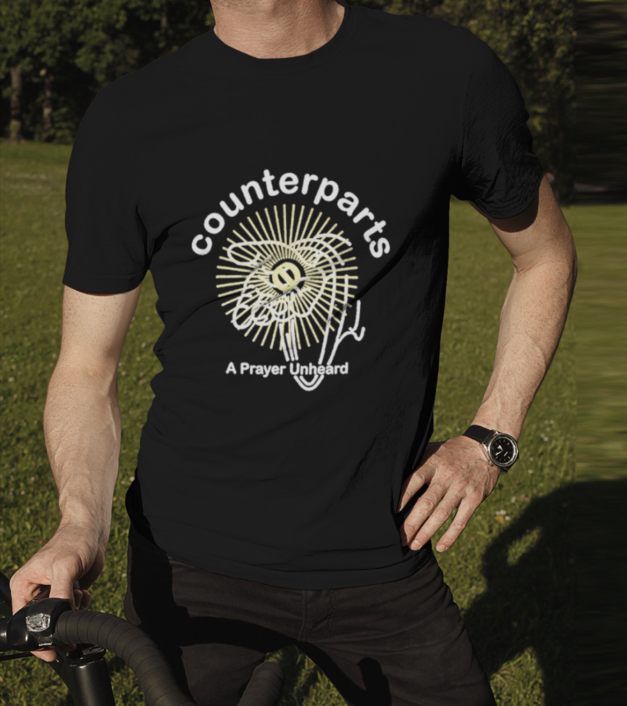 Counterparts A Prayer Unheard Radiant Hand Drawing T-Shirt