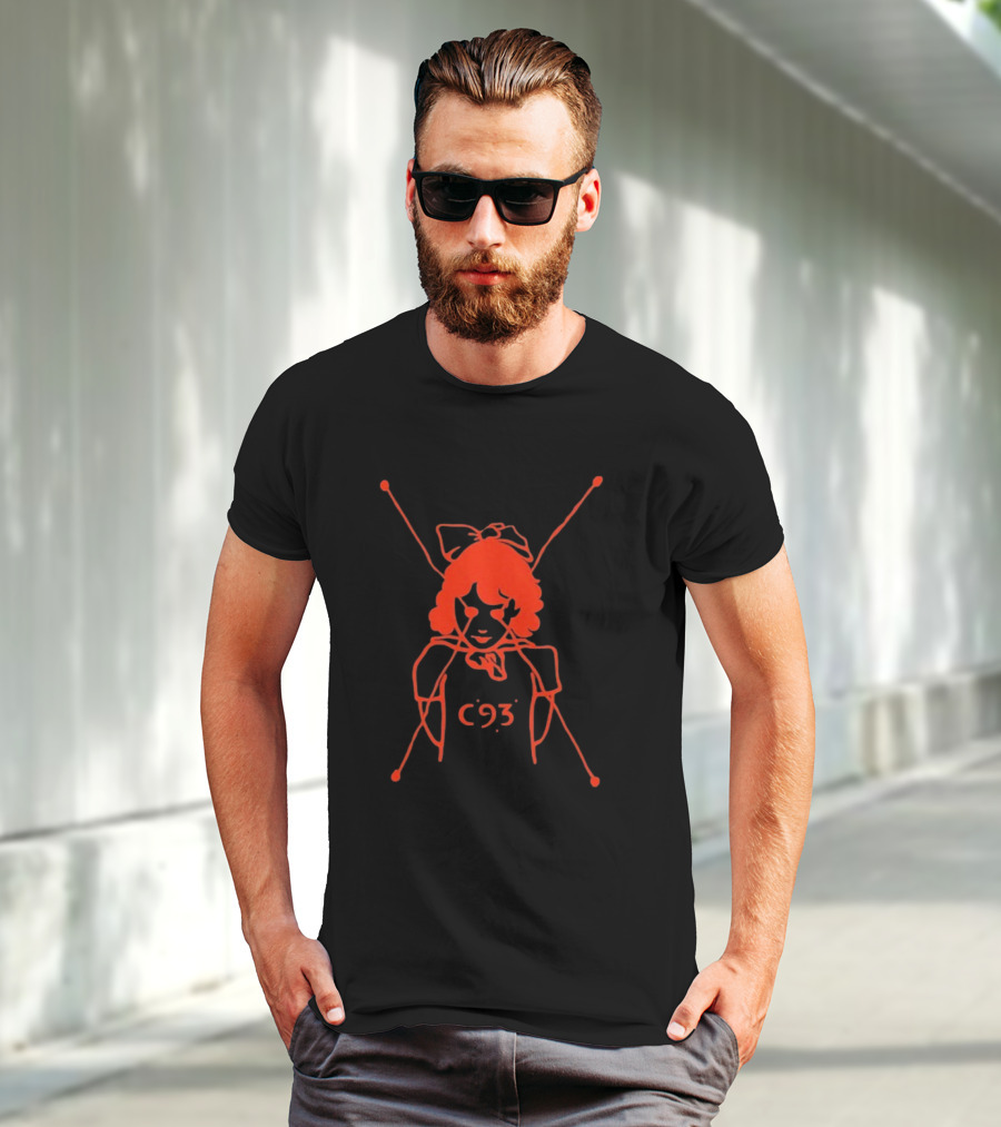 C93 Light Red Illustration T-Shirt