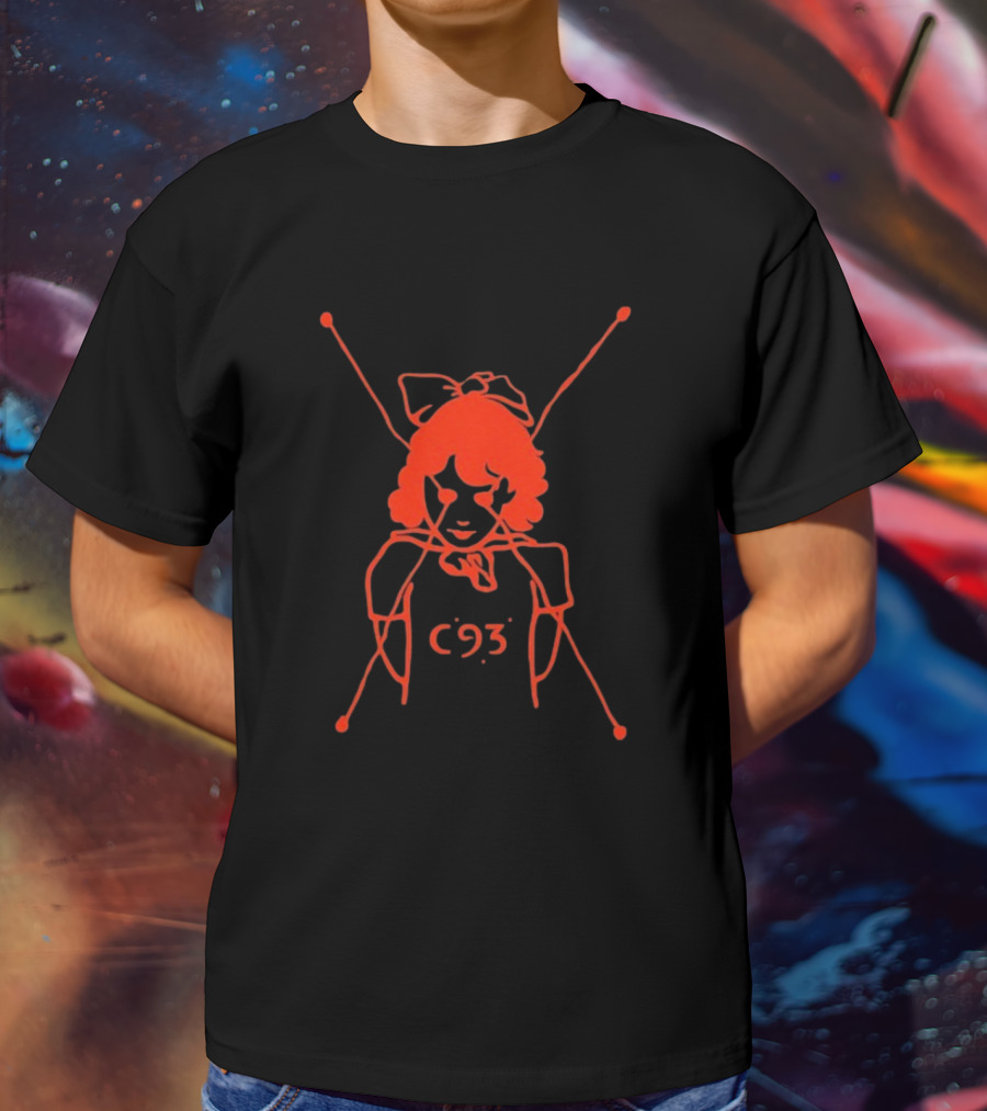 C93 Light Red Illustration T-Shirt