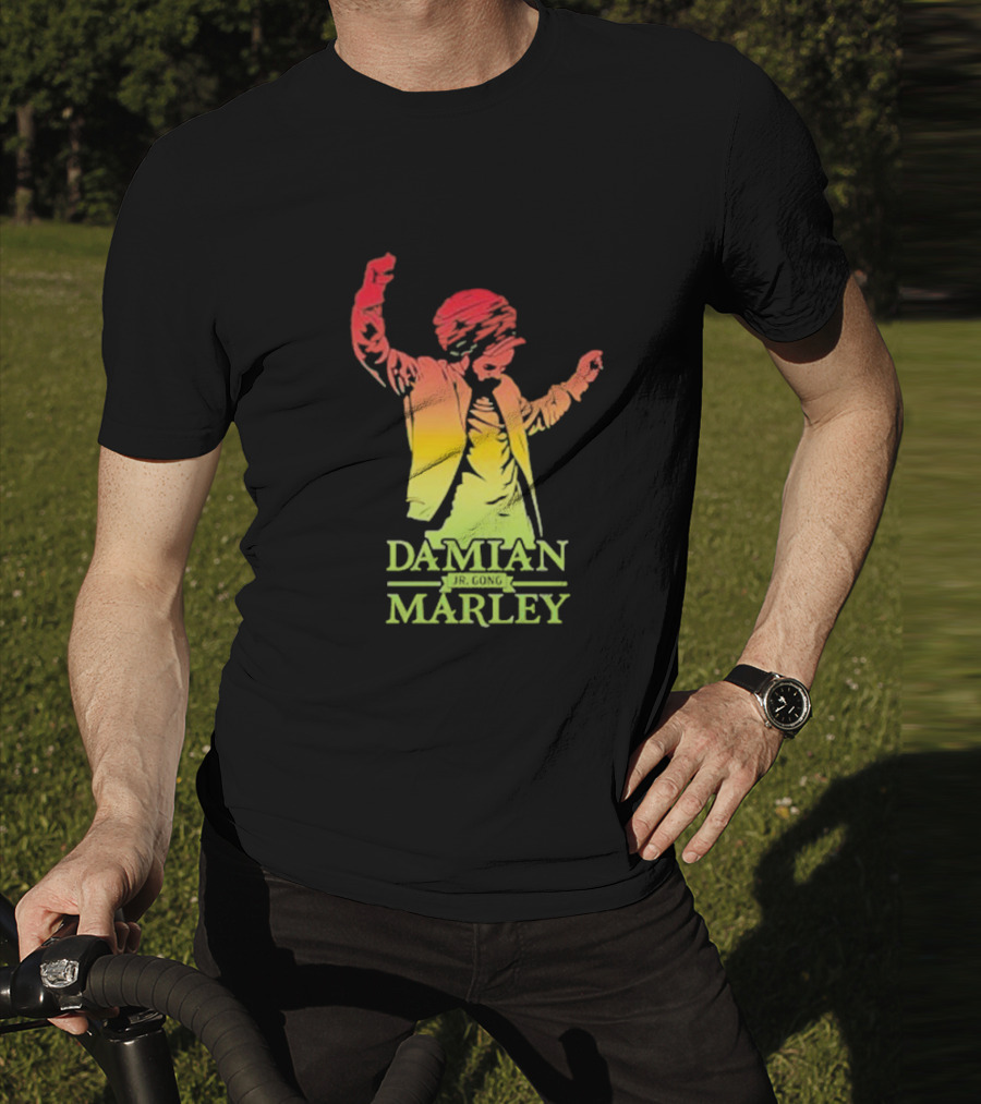Damian Marley Reggae Colors Dancing T-Shirt