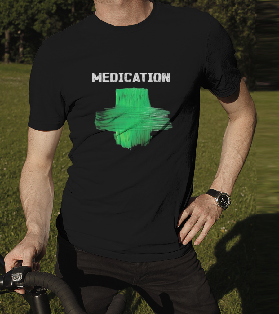 Damian Marley Medication Green Cross T-Shirt