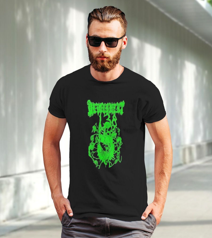 Devourment Butcher The Weak Green Splatter Graphic T-Shirt