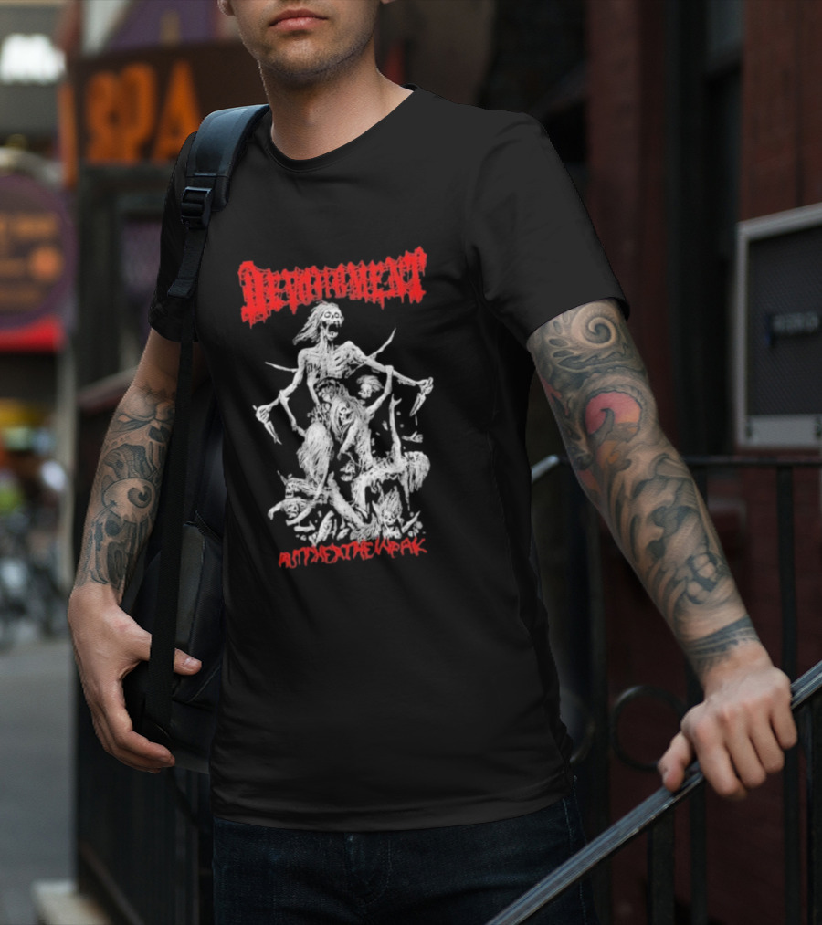 Devourment Butcher The Weak Undead Creature Scene T-Shirt