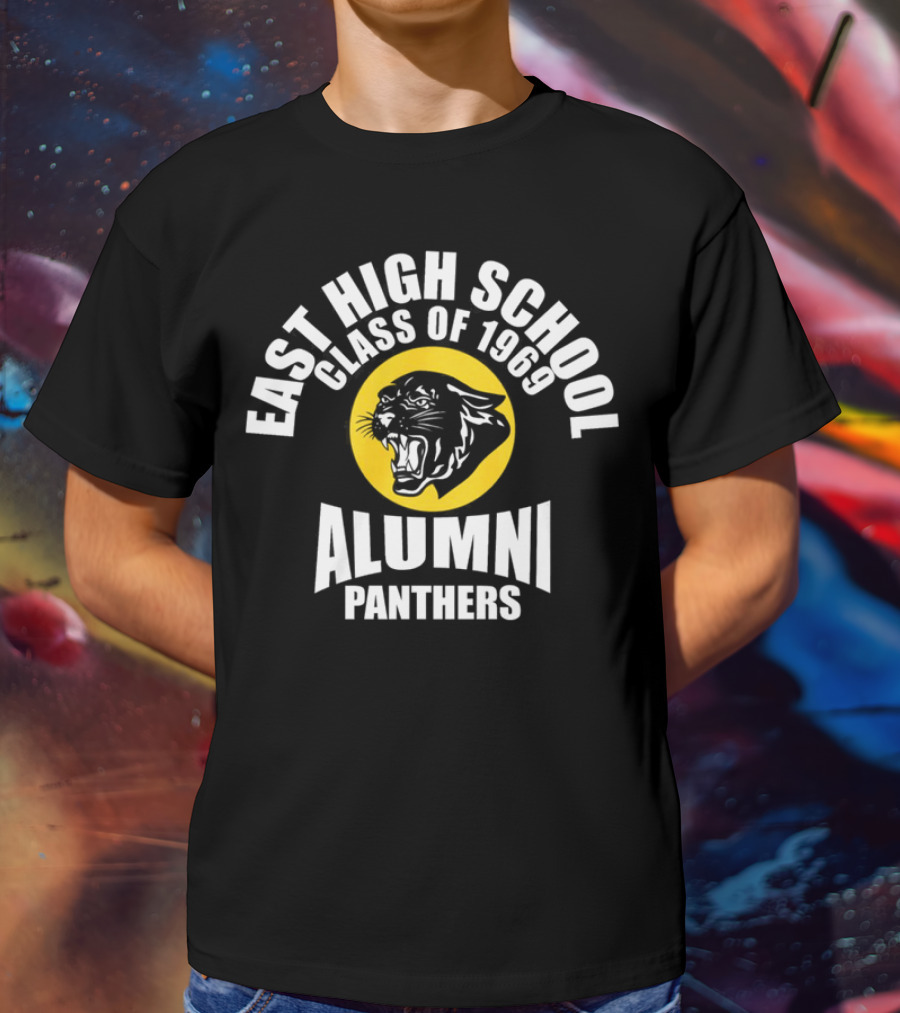 East High School Class Of 1958 Alumni Panthers T-Shirt