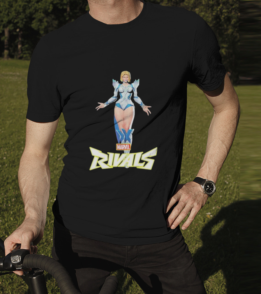 Emma Frost Marvel Rivals Season 2 Hellfire Gala Game Characters T-Shirt