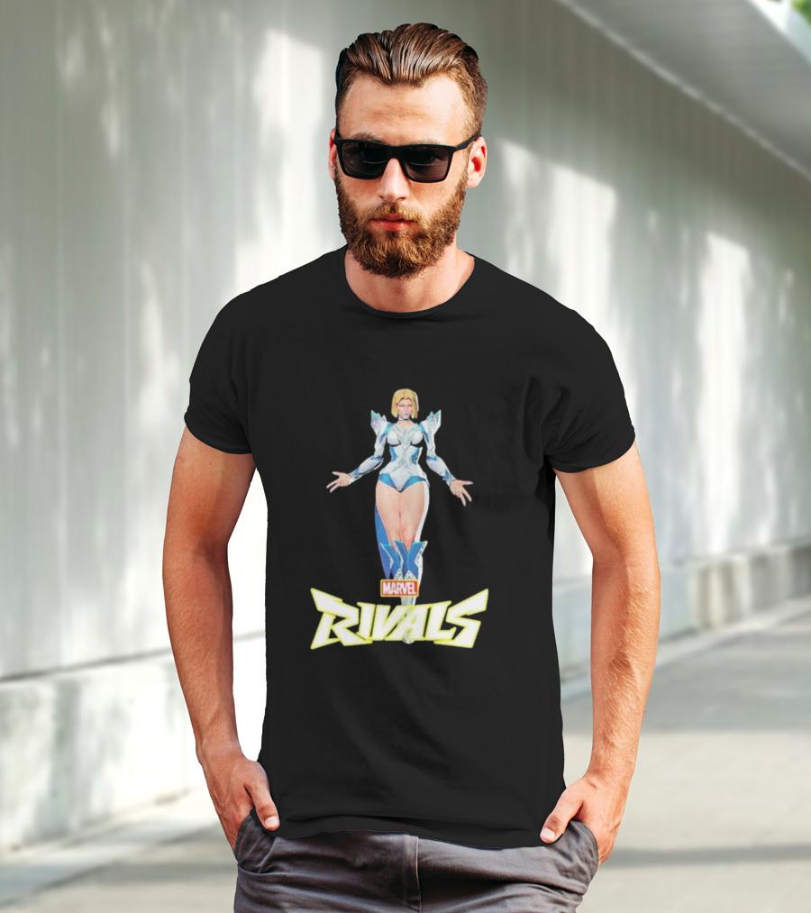 Emma Frost Marvel Rivals Season 2 Hellfire Gala Game Characters T-Shirt