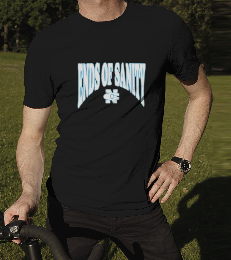 Ends Of Sanity NC Daze Blue Iconic Style T-Shirt