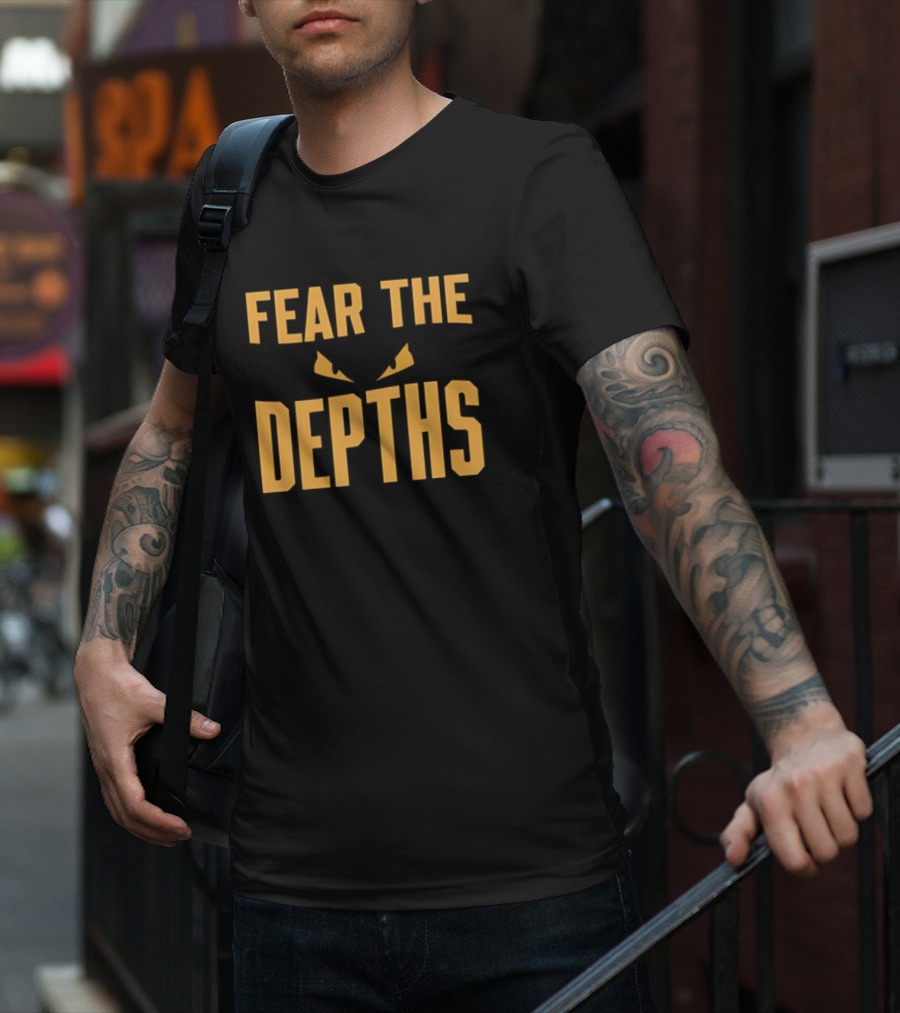 Fear The Depths Eyes Of Mystery Beneath The Surface T-Shirt