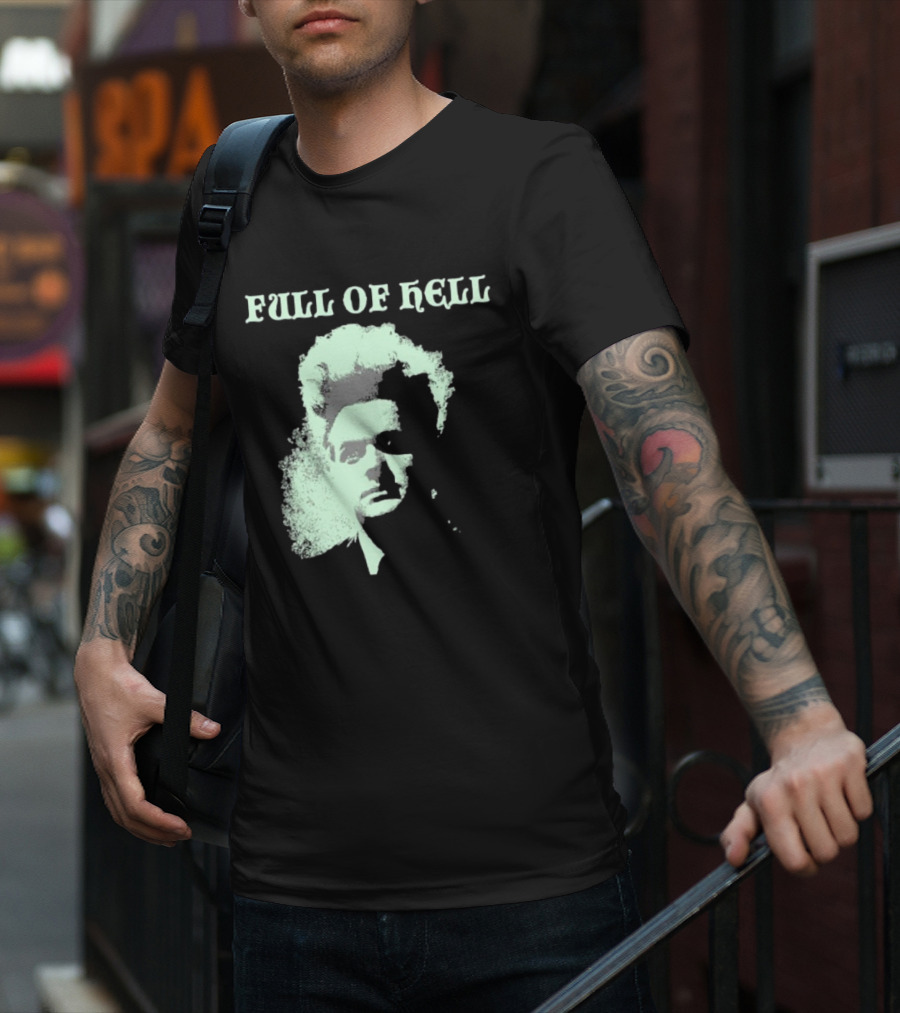 Full Of Hell Eraserhead Distorted Face Graphic T-Shirt