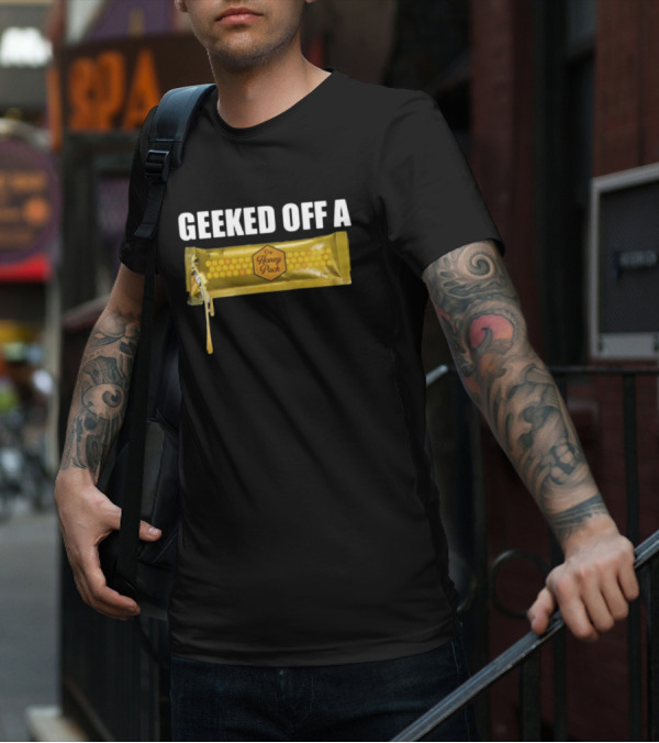 GE Geeked Off A Honey Pack Honeycomb Energy Pouch T-Shirt