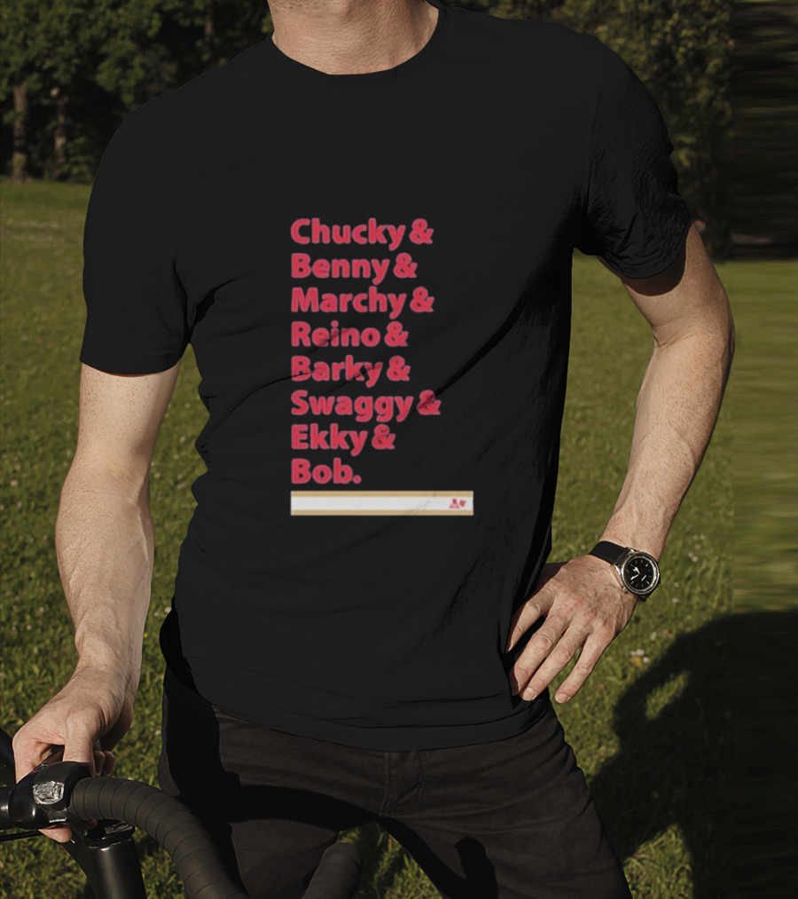Florida Panthers Chucky Benny Marchy Reino Barky Swaggy Ekky Bob Names T-Shirt