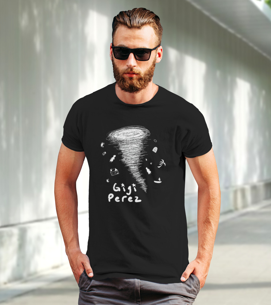 Gigi Perez Twister And Flying Items At The Beach Scene T-Shirt