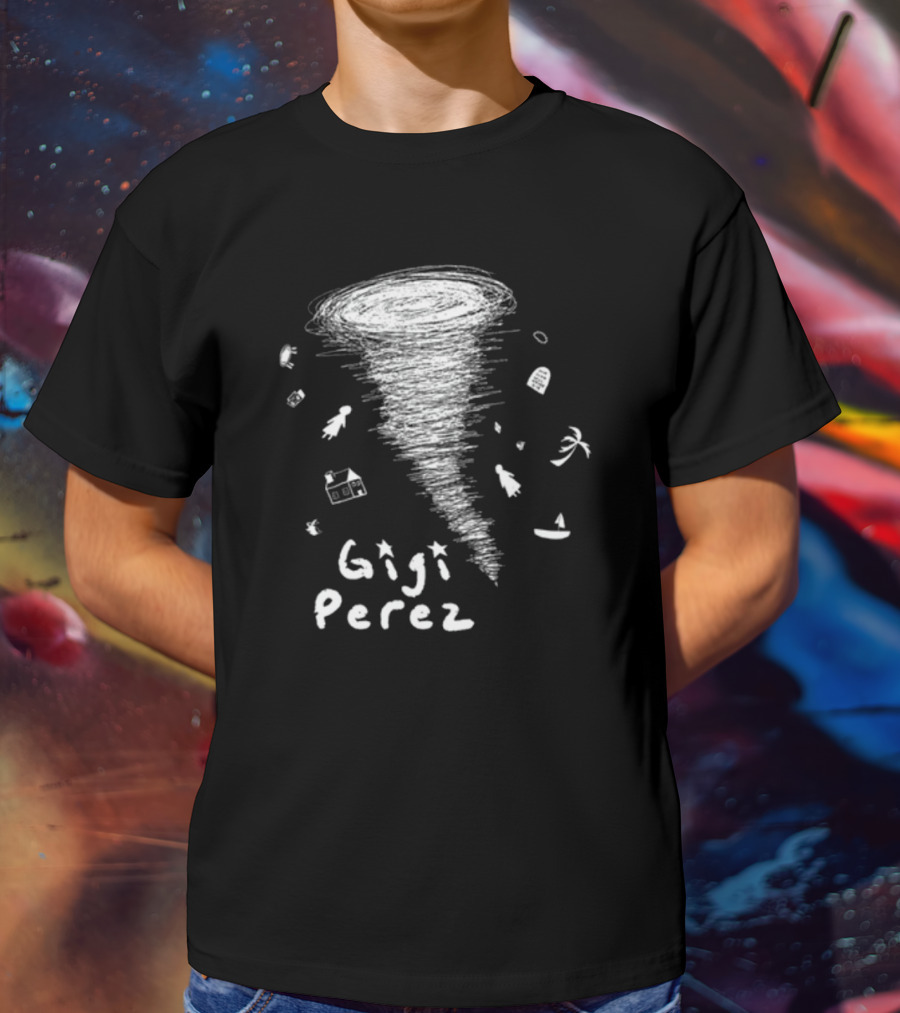 Gigi Perez Twister And Flying Items At The Beach Scene T-Shirt