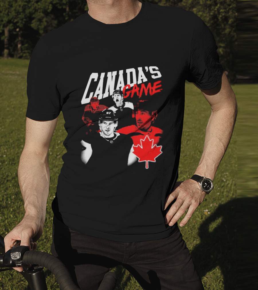 Canada's Game 4 Nations Team Maple Leaf T-Shirt