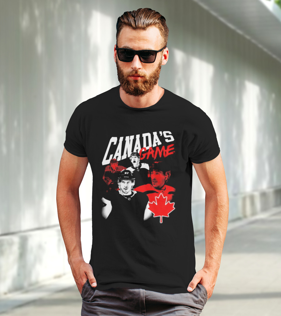 Canada's Game 4 Nations Team Maple Leaf T-Shirt