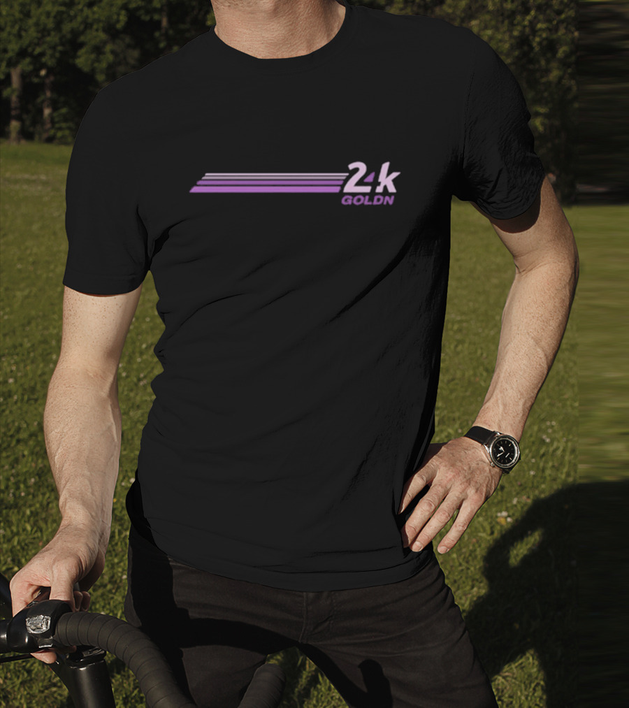 2 4k Goldn I’m Here Racer T-Shirt