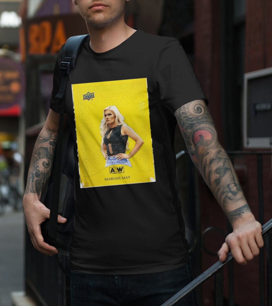 Upper Deck Allure Doubloons AEW All Elite Wrestling Mariah May T-Shirt