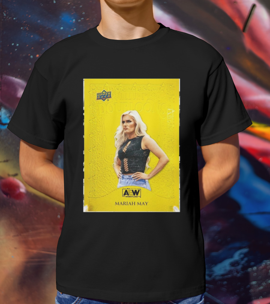 Upper Deck Allure Doubloons AEW All Elite Wrestling Mariah May T-Shirt