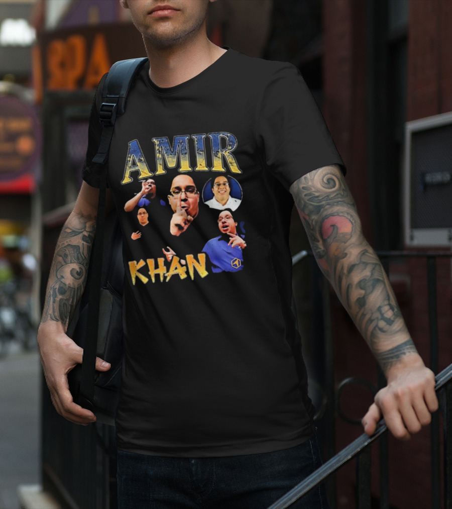 Amir Khan Retro McNeese State Players 2025 John Fanta T-Shirt