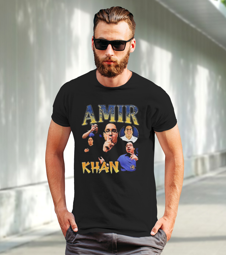 Amir Khan Retro McNeese State Players 2025 John Fanta T-Shirt