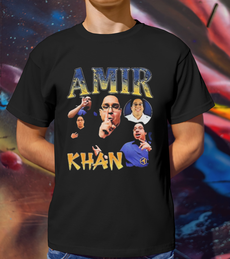 Amir Khan Retro McNeese State Players 2025 John Fanta T-Shirt