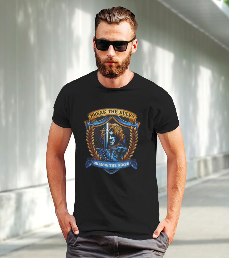 A Knight’s Tale Break The Rules Change The Stars Knight Emblem T-Shirt