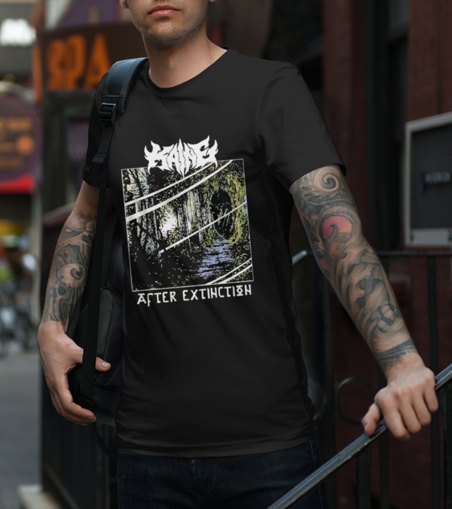 "Zaid After Extinction Overgrown Ruins Path" T-Shirt