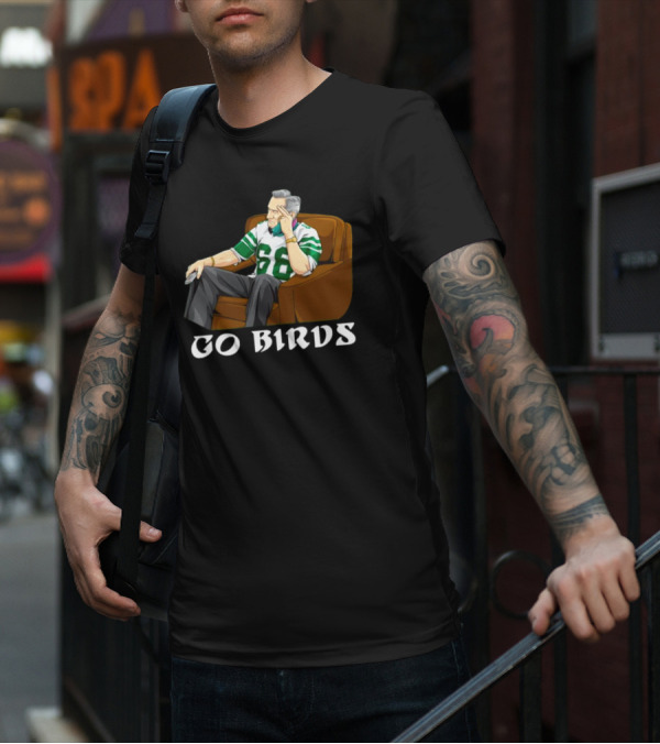 Andy Reid 66 Go Birds Football Fan Apparel T-Shirt