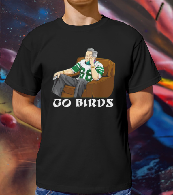 Andy Reid 66 Go Birds Football Fan Apparel T-Shirt