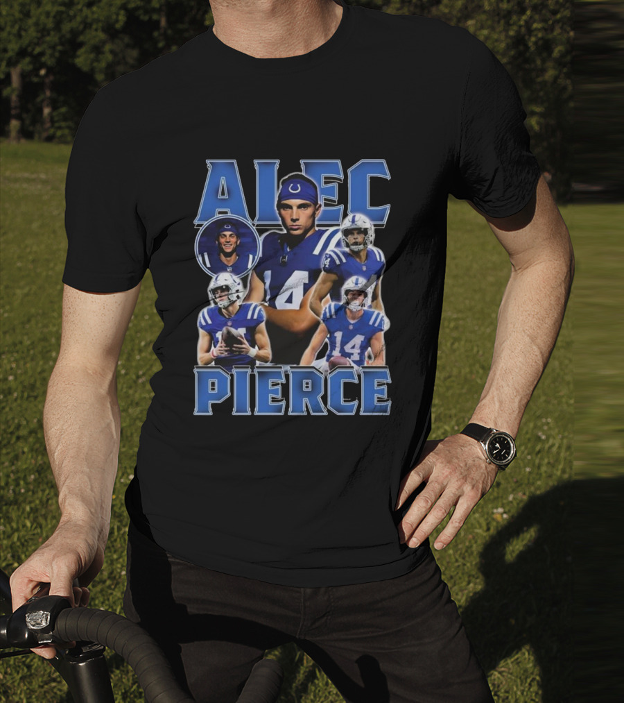 Alec Pierce Indianapolis Football Number 14 Colts T-Shirt
