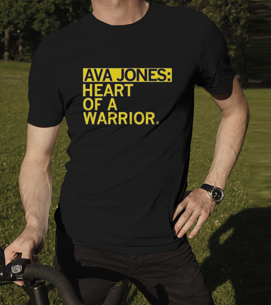 Ava Jones Heart Of A Warrior T-Shirt