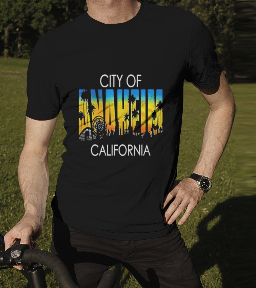 Babymetal City Of Anaheim California Sunset Ferris Wheel Tour T-Shirt