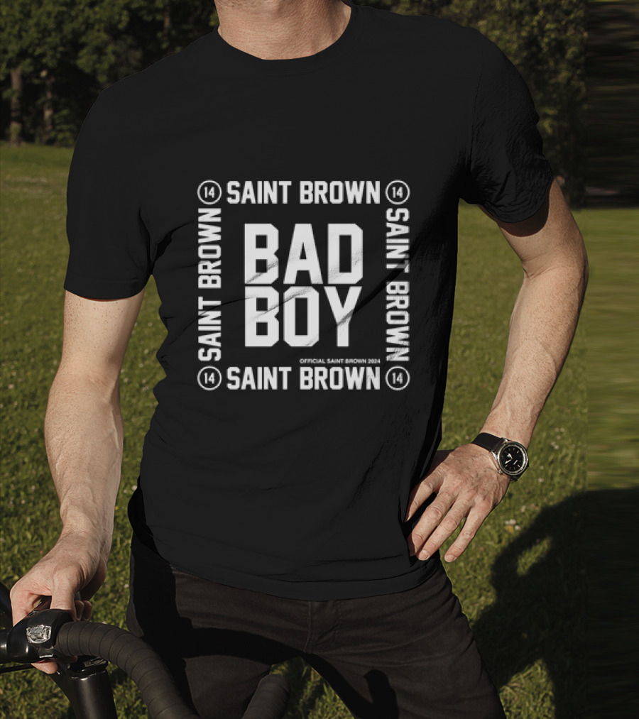 Bad Boy Saint Brown 14 T-Shirt
