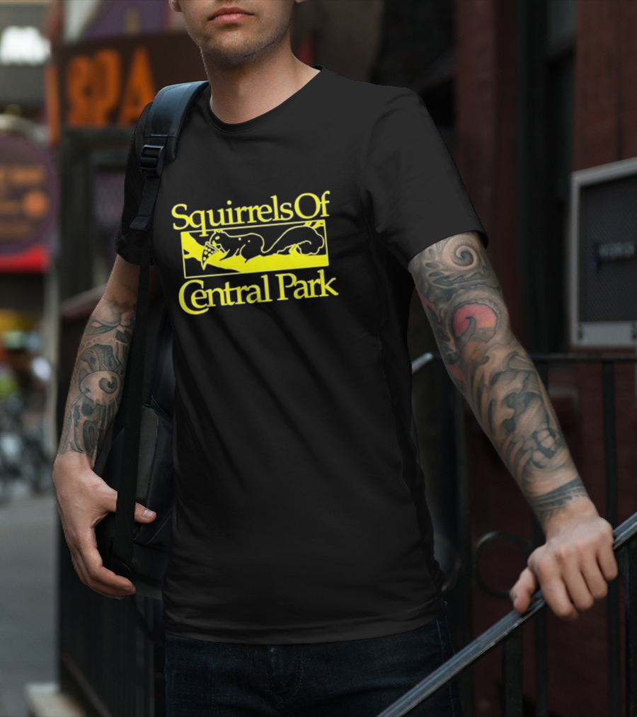Bad Sisters Eva Garvey Squirrels Of Central Park T-Shirt
