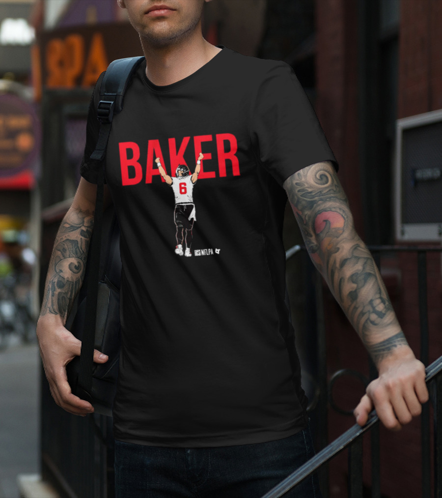 Baker Mayfield Tampa Bay Buccaneers Celebration Number 6 T-Shirt