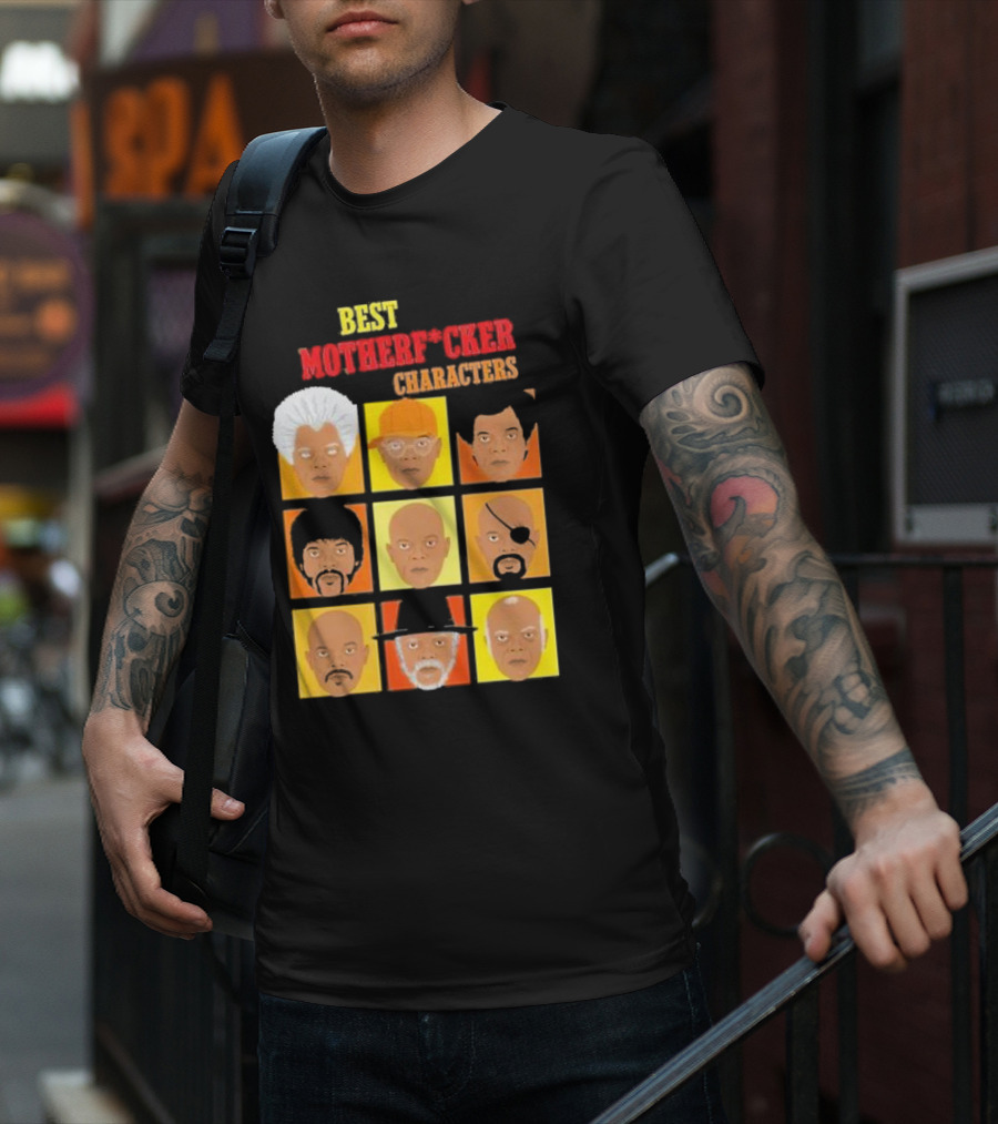 Best Motherfucker Characters T-Shirt