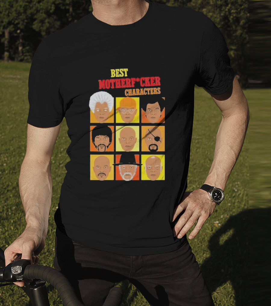 Best Motherfucker Characters T-Shirt