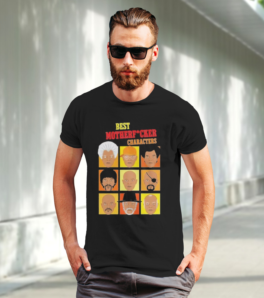 Best Motherfucker Characters T-Shirt